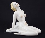 GERMAN NEUNDORF PORCELAIN NUDE