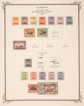 GERMAN OCCUPATION POSTAGE STAM