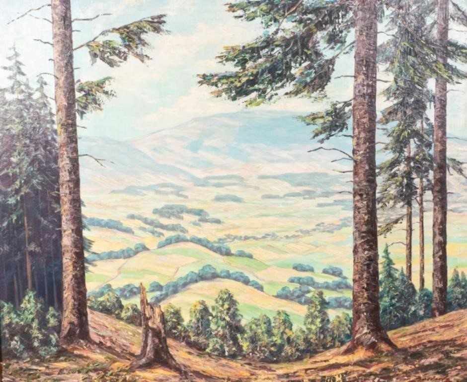 GERMAN OIL ON CANVAS