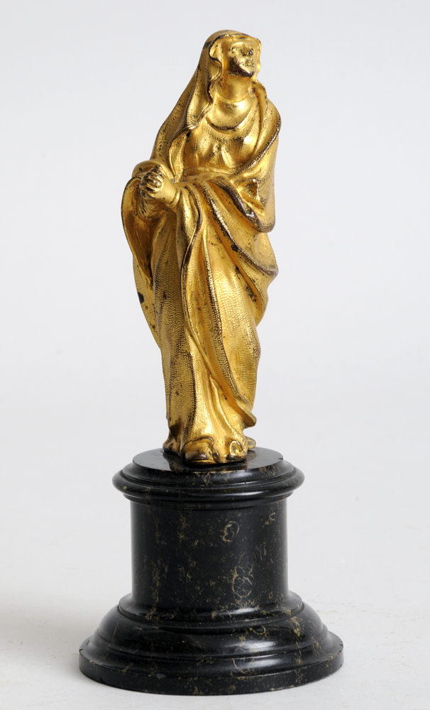 GERMAN OR NORTH ITALIAN GILT BRONZE
