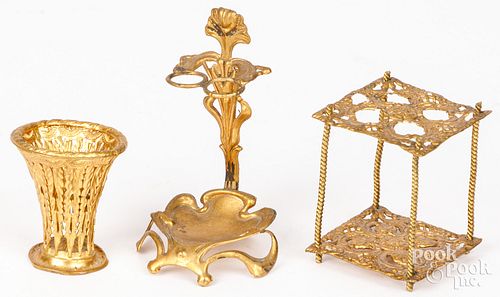 GERMAN ORMOLU DOLLHOUSE FURNITURE