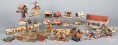 GERMAN PAINTED NOAH'S ARK WITH