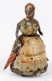 GERMAN PAINTED TIN WIND-UP BLA