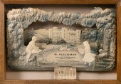 GERMAN PAPER DIORAMA ADVERTISI