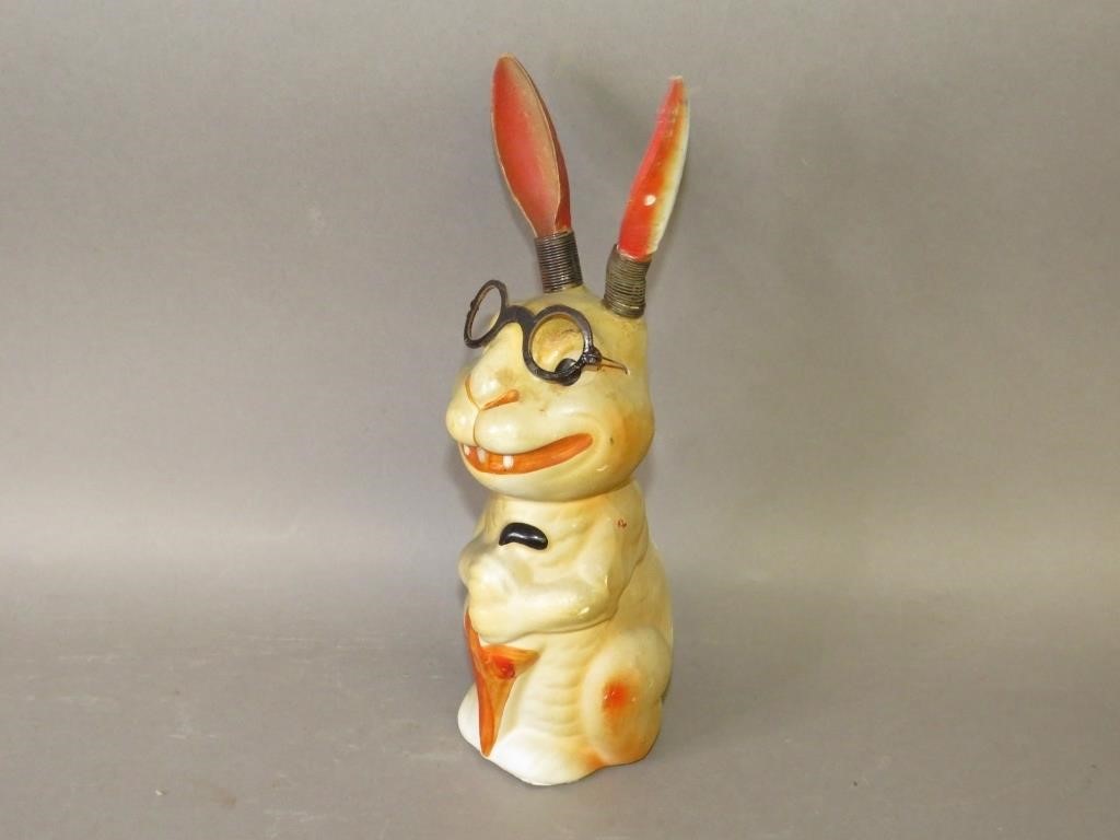 GERMAN PAPIER MACHE SEATED EASTER