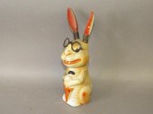 GERMAN PAPIER MACHE SEATED EAS