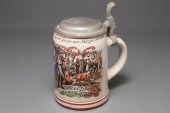 German pewter-mounted paint-de