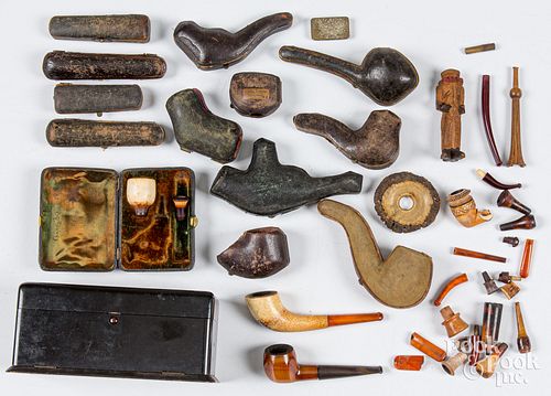 GERMAN PIPES, CASES, PARTS,