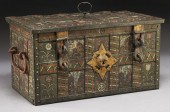 German polychrome and iron arm