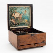 GERMAN POLYPHON DISC MUSIC BOX