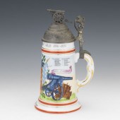 GERMAN PORCELAIN AND ZINC REGI