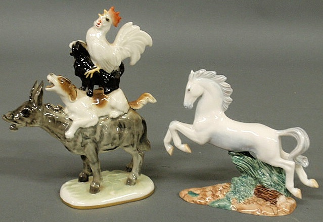 German porcelain animal figural