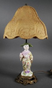 GERMAN PORCELAIN ASIAN FIGURAL
