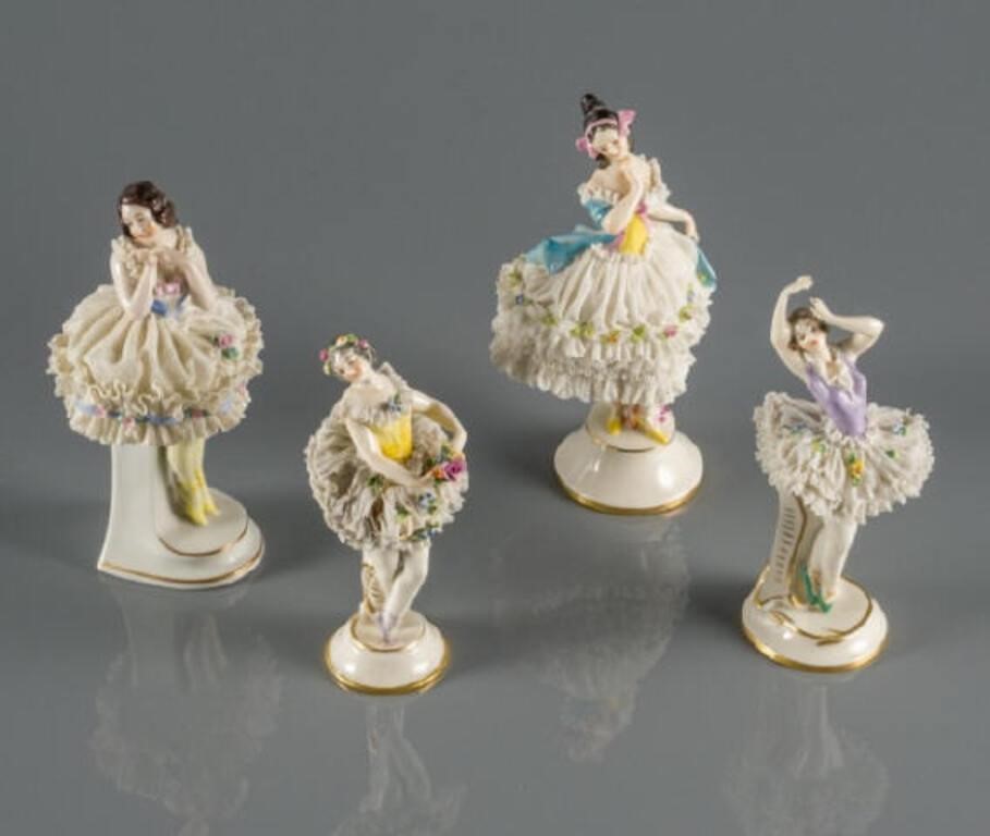GERMAN PORCELAIN BALLERINASA