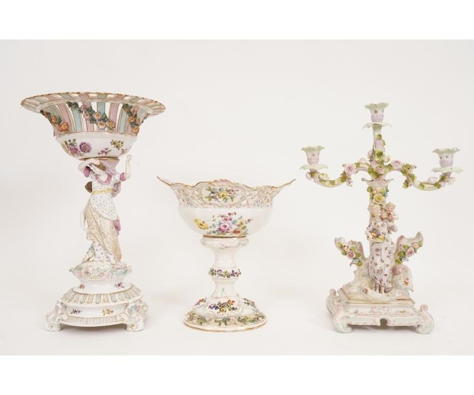 German porcelain centerpiece