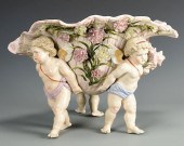 GERMAN PORCELAIN CENTERPIECE W