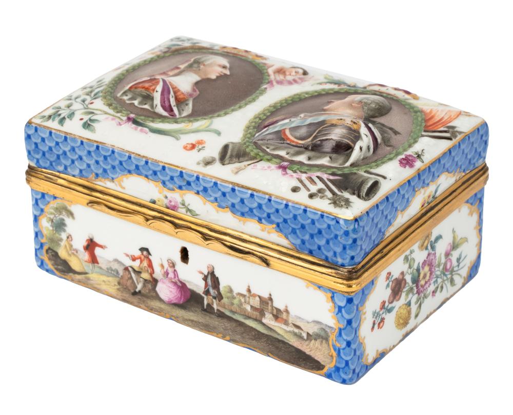 GERMAN PORCELAIN COMMEMORATIVE