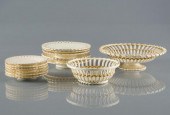 GERMAN PORCELAIN CREAMWARE TAB