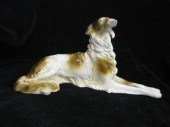German Porcelain Dog Figurine
