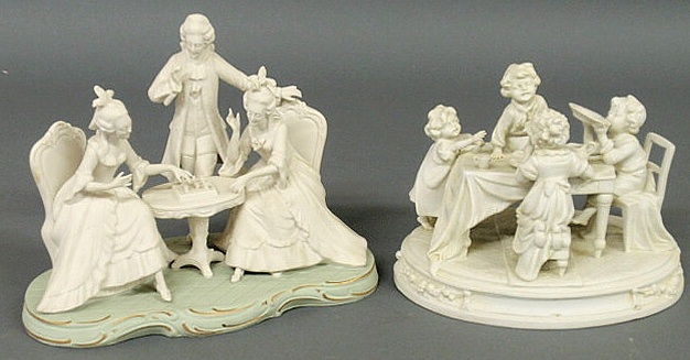 German porcelain figural group by