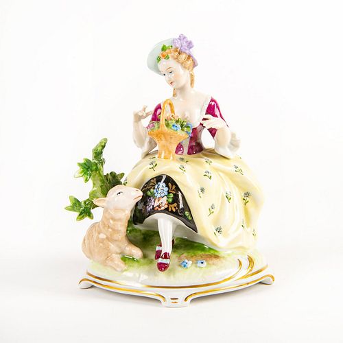 GERMAN PORCELAIN FIGURAL GROUP,