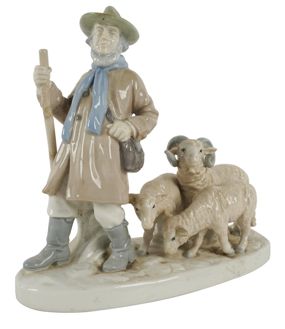 GERMAN PORCELAIN FIGURAL