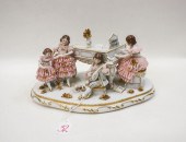 GERMAN PORCELAIN FIGURAL GROUP