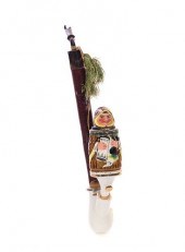 GERMAN PORCELAIN FIGURAL PIPEG