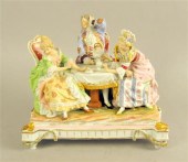 German porcelain figure group