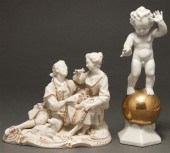 German porcelain figure of a p