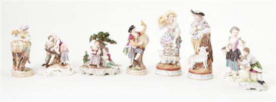 German porcelain figures and