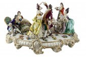GERMAN PORCELAIN GROUPafter 19