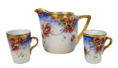 GERMAN PORCELAIN HAND PAINTED