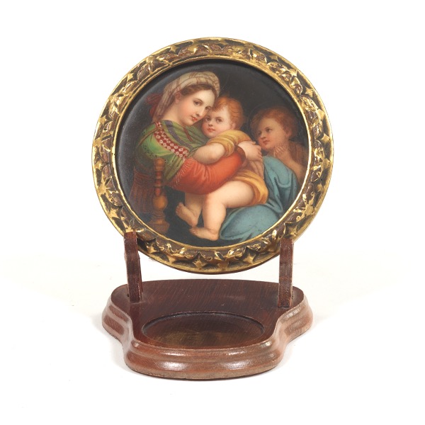GERMAN PORCELAIN HAND PAINTED
