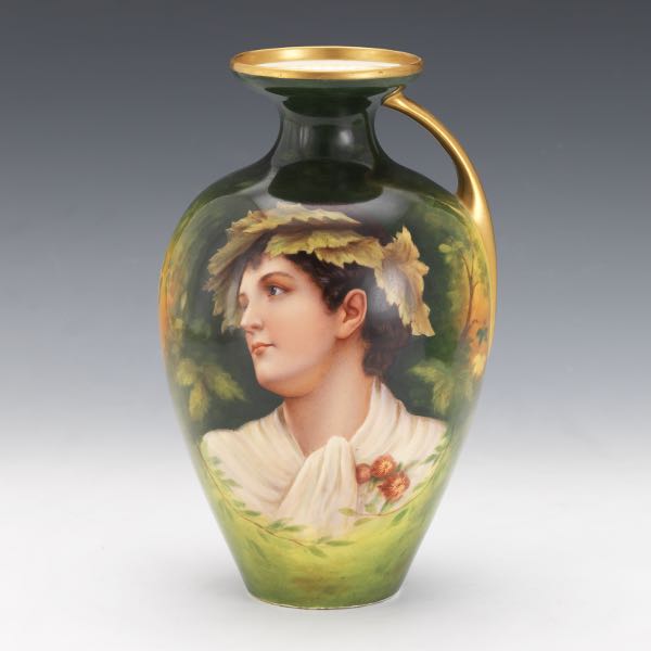 GERMAN PORCELAIN HAND PAINTED