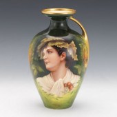 GERMAN PORCELAIN HAND PAINTED
