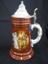 German Porcelain Lithopane Ste