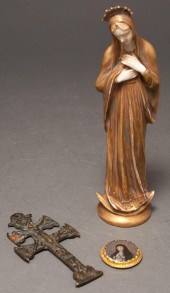 German porcelain Madonna figur