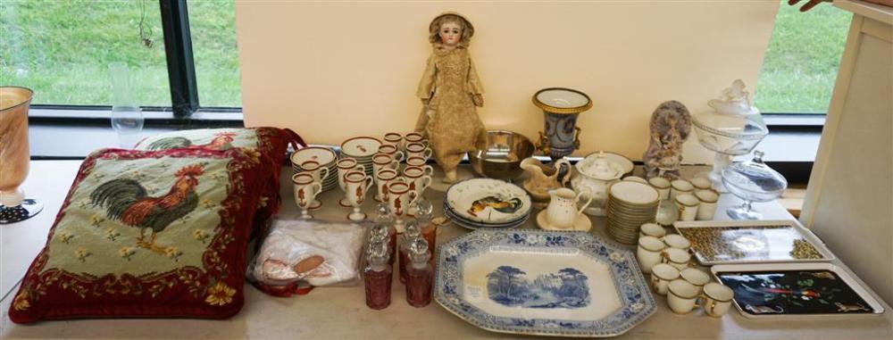 GERMAN PORCELAIN NODDING FIGURE,