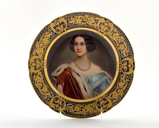 German porcelain pictorial