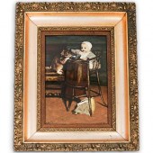 GERMAN PORCELAIN PLAQUEDESCRIP