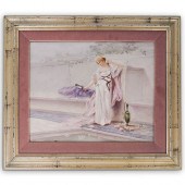 GERMAN PORCELAIN PLAQUEDESCRIP
