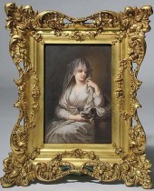 GERMAN PORCELAIN PLAQUEFine Ge