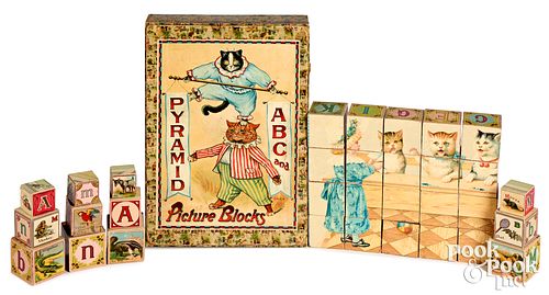 GERMAN PYRAMID ABC AND PICTURE