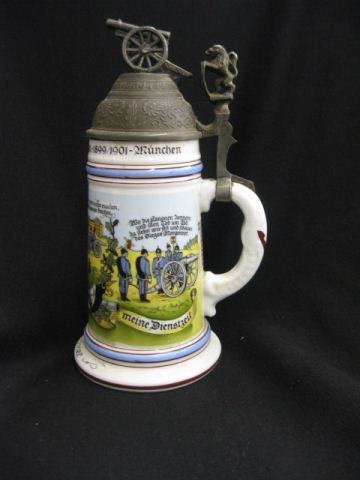 German Regimental Lithopane