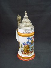 GERMAN REGIMENTAL LITHOPHANE S