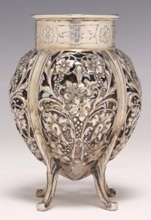 GERMAN RETICULATED SILVER LOBED