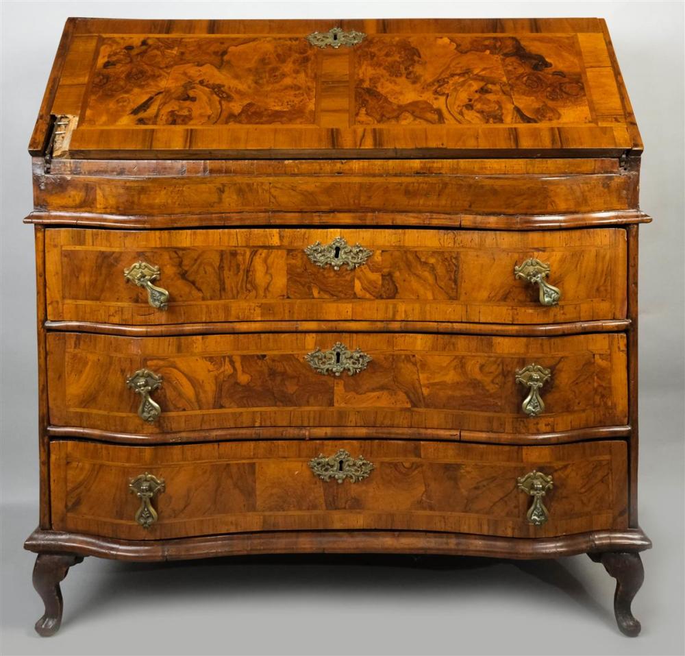 GERMAN ROCOCO BURL WALNUT