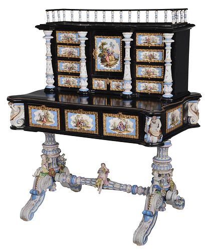 GERMAN ROCOCO STYLE PORCELAIN