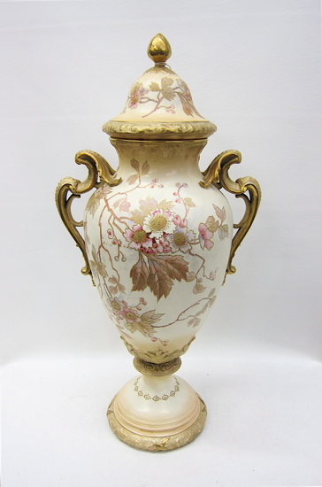 GERMAN ROYAL BONN PORCELAIN COVERED